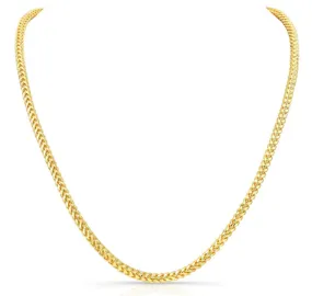 14K YELLOW GOLD MIAMI CUBAN NECKLACE