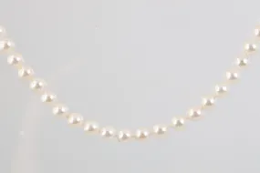 16 14k Yellow Gold Pearl Necklace (29.34g.)