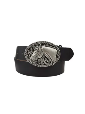 27 Horsey Time Buckle Belt