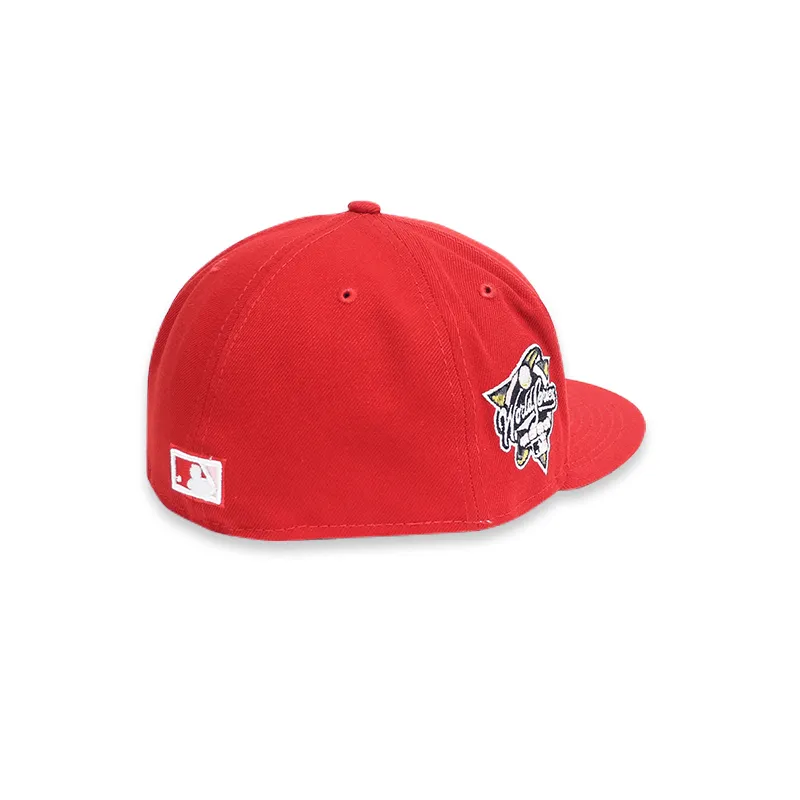 [70655692] New York Yankees 00 WS Red 59FIFTY Men's Fitted Hat