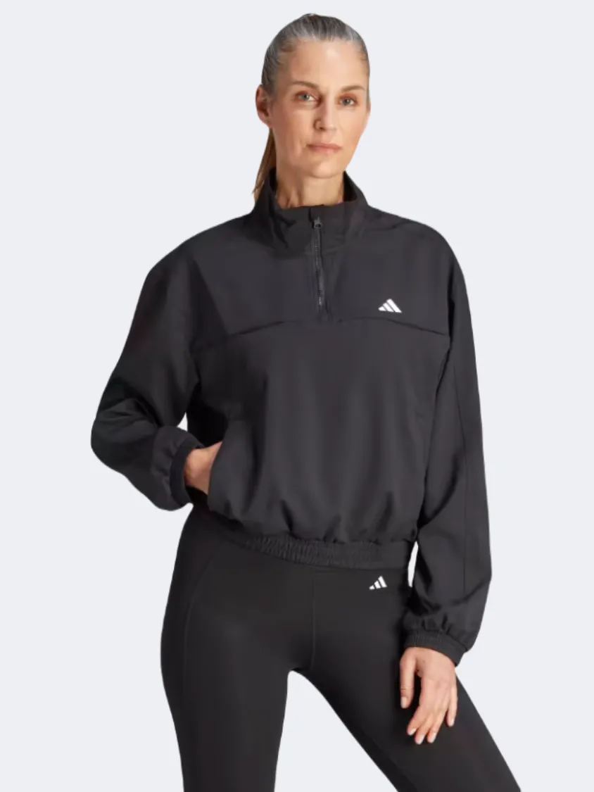 Adidas Aeroready Essentials Women Training Hoody Black/White