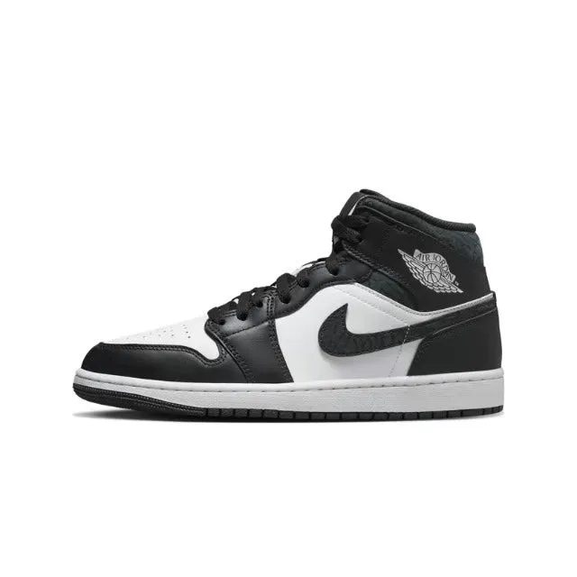 Air Jordan 1 Mid Panda Elephant