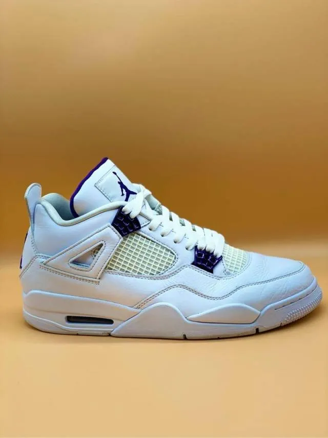 Air Jordan 4 Metallic Purple