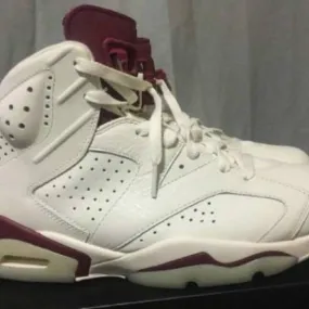 Air Jordan 6 Maroon size 9.5