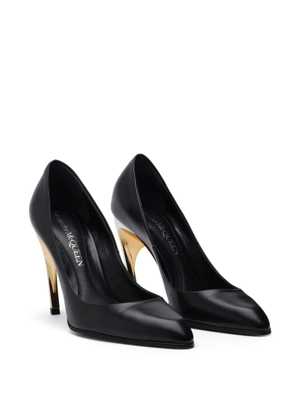 Alexander McQueen    Alexander Mc Queen Armadillo Leather Pumps