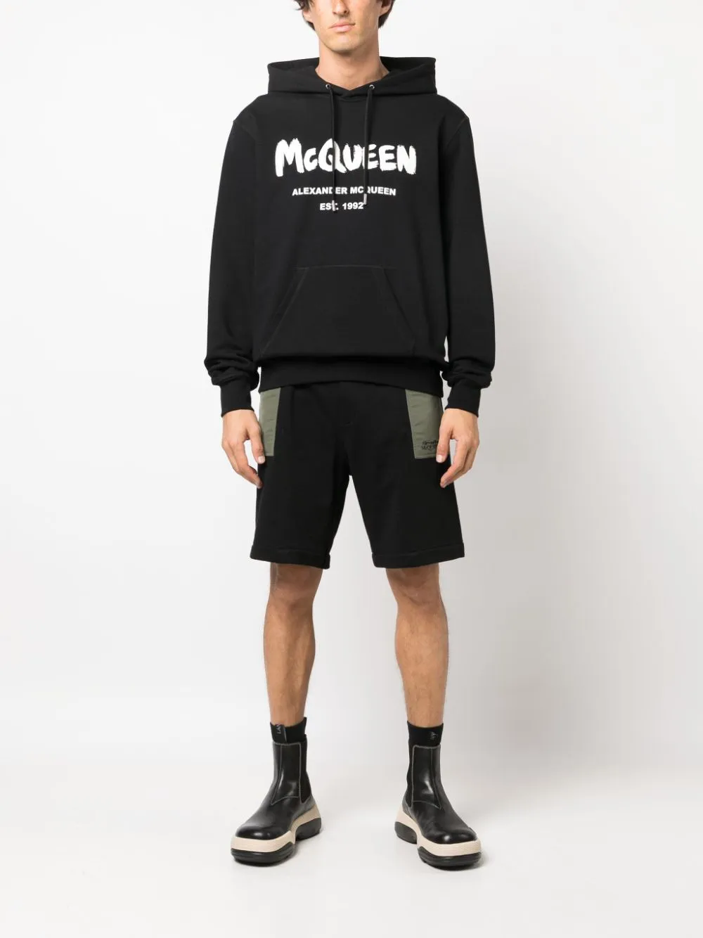 Alexander McQueen    Alexander Mc Queen Organic Cotton Shorts