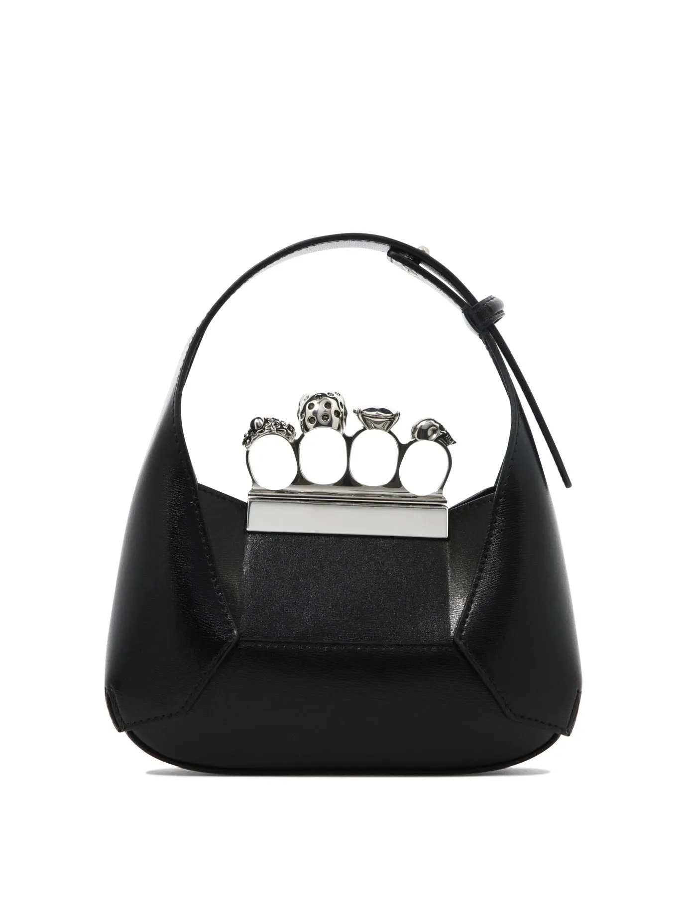 Alexander McQueen    Alexander Mc Queen The Jewelled Hobo Handbag