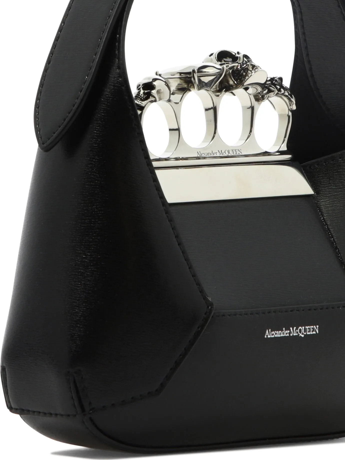 Alexander McQueen    Alexander Mc Queen The Jewelled Hobo Handbag