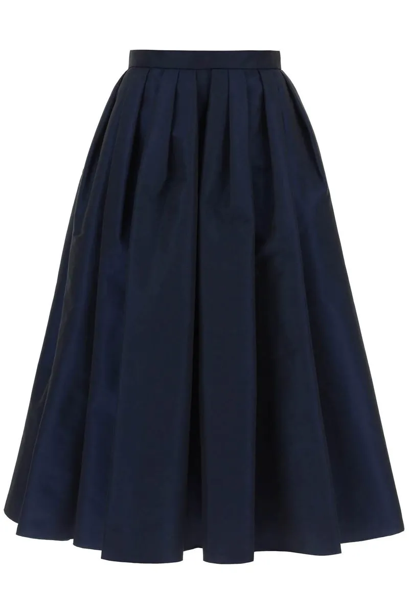 Alexander McQueen    Alexander Mcqueen Circular Skirt In Polyfaille