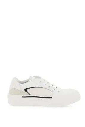 Alexander McQueen    Alexander Mcqueen Deck Plimsoll Sneakers