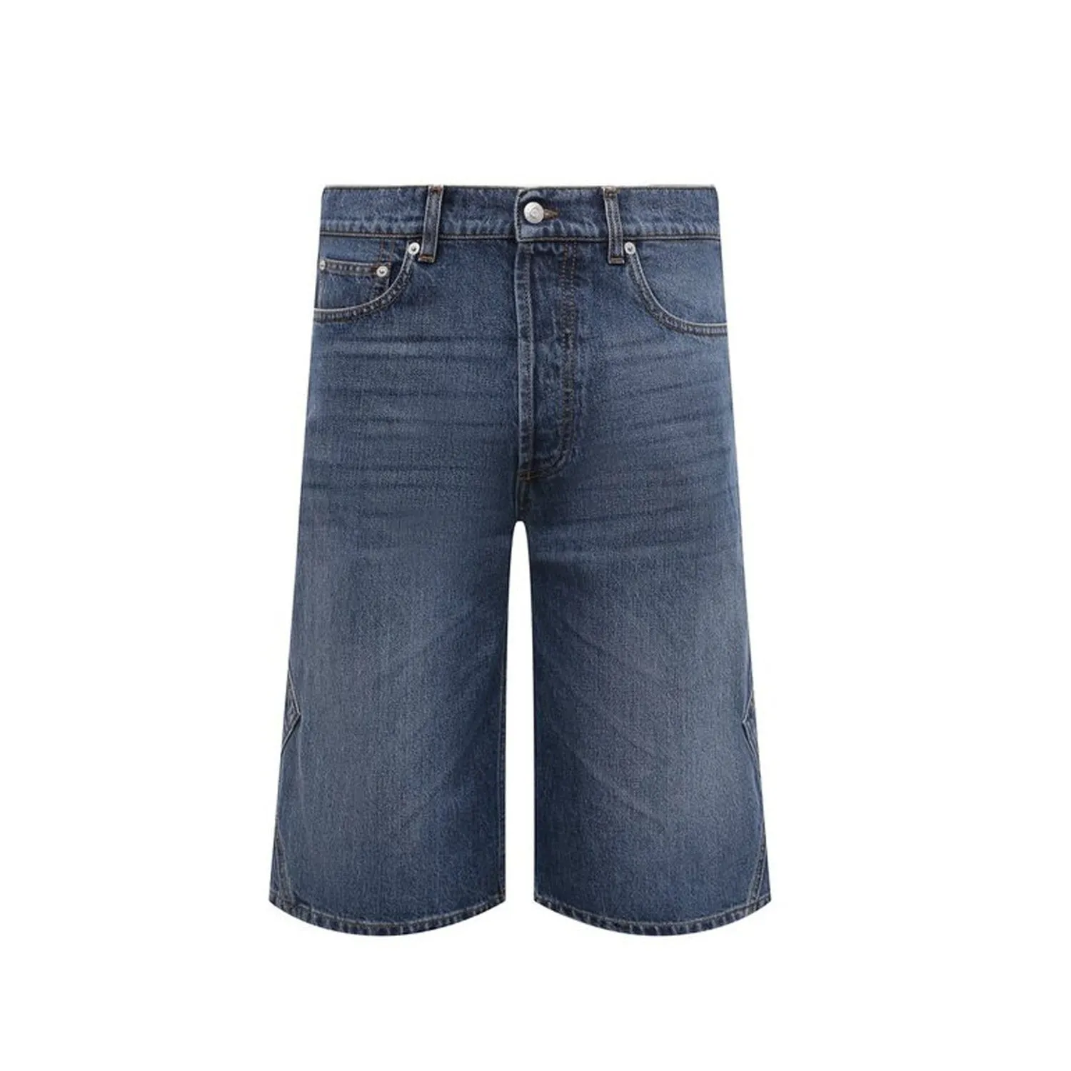 Alexander McQueen    Alexander Mcqueen Denim Shorts