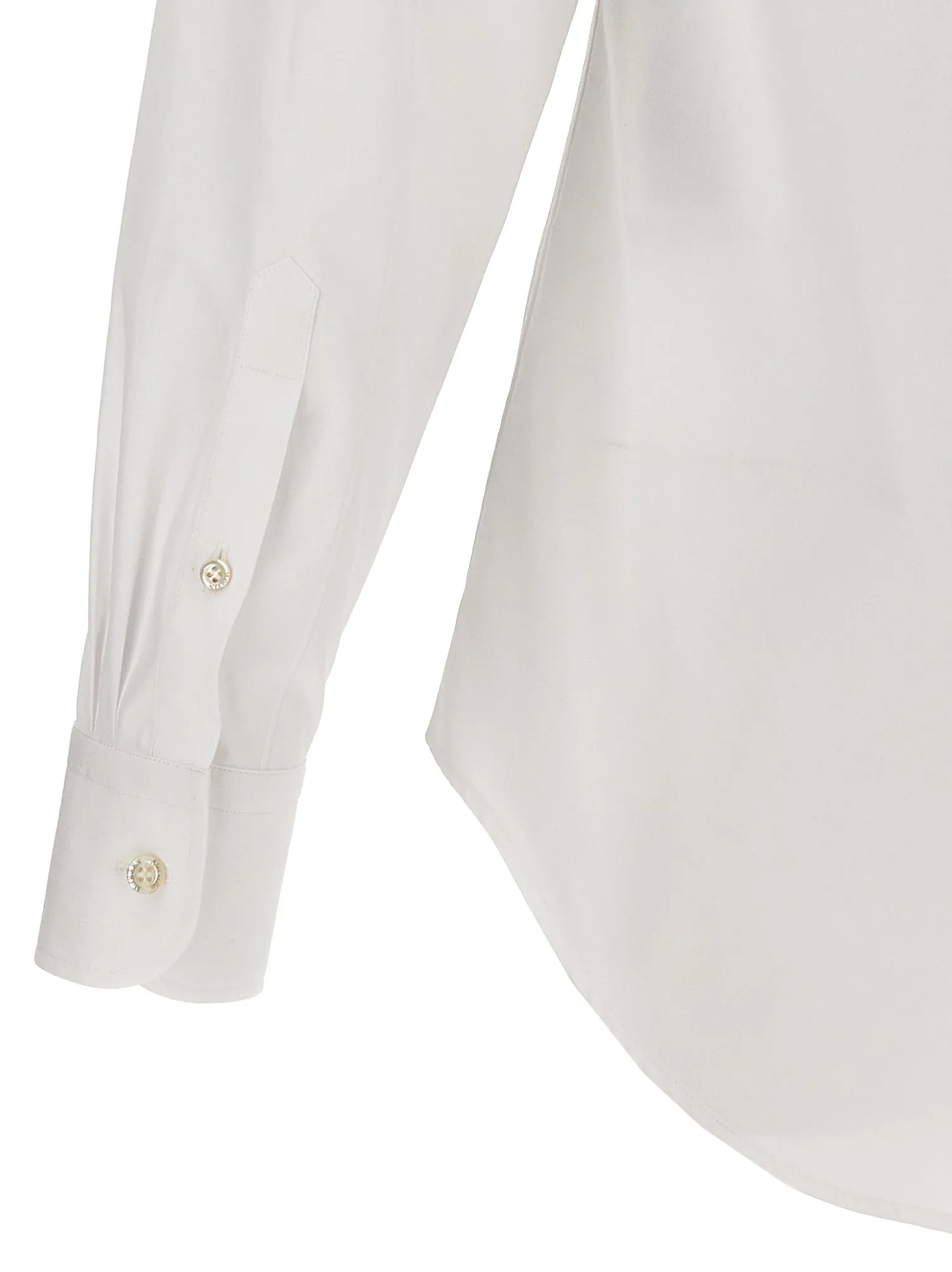 Alexander McQueen    Alexander Mcqueen Embroidered Collar Shirt