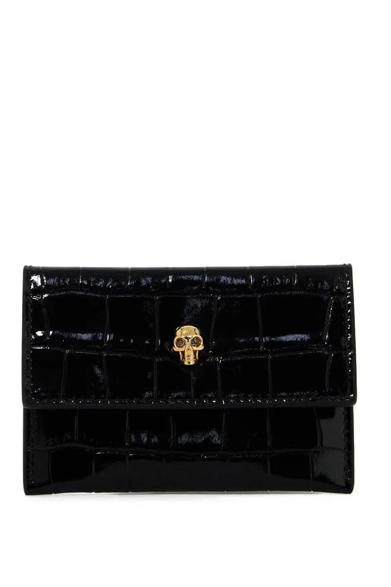 Alexander McQueen    Alexander Mcqueen Envelope Skull Cardholder