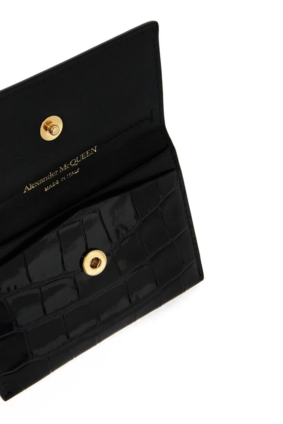 Alexander McQueen    Alexander Mcqueen Envelope Skull Cardholder