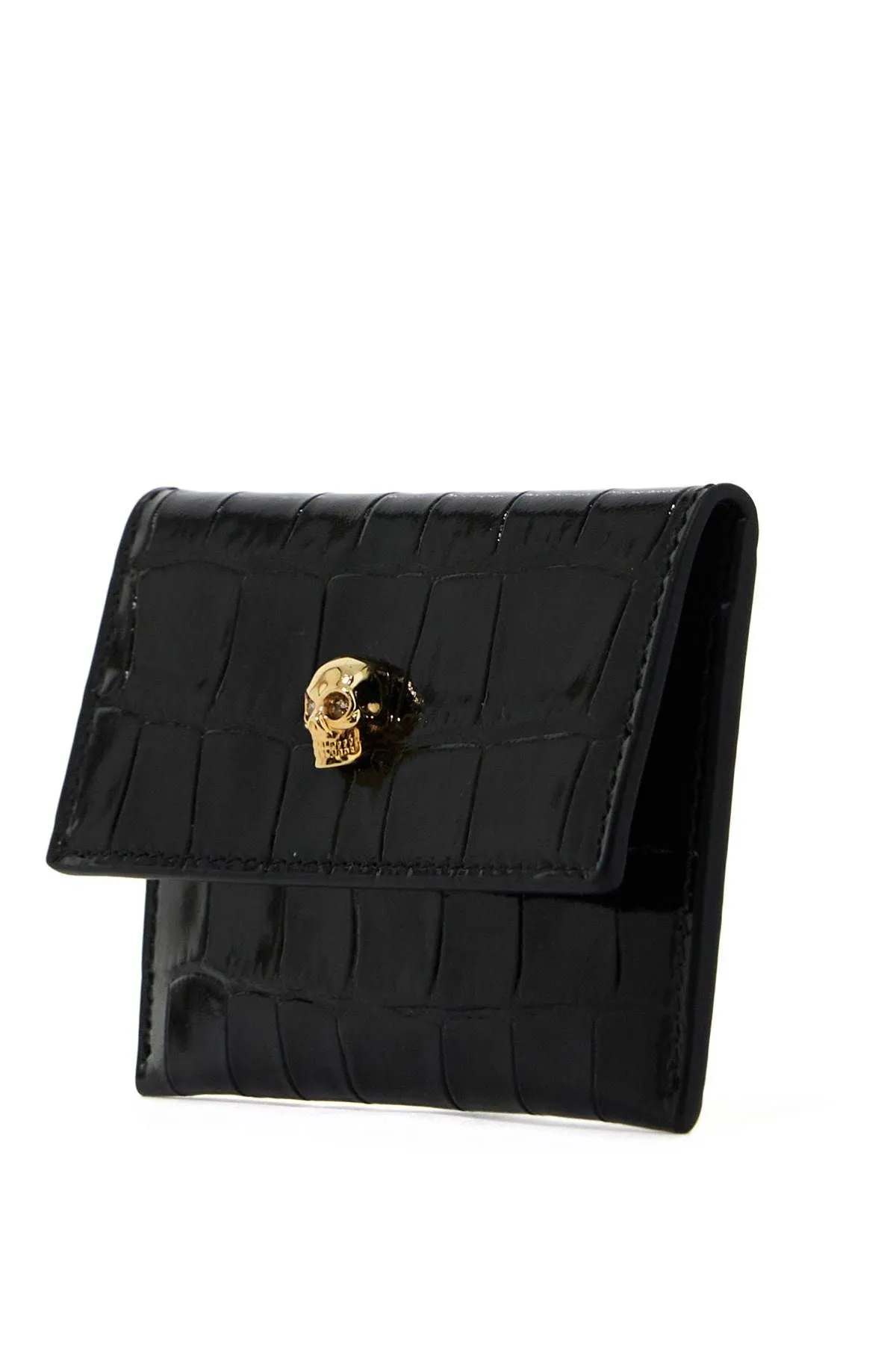 Alexander McQueen    Alexander Mcqueen Envelope Skull Cardholder