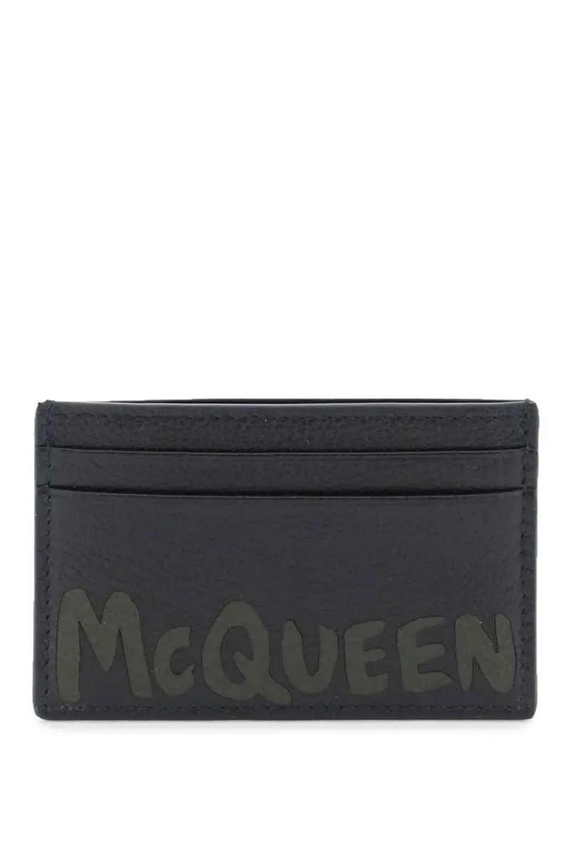 Alexander McQueen    Alexander Mcqueen Graffiti Cardholder