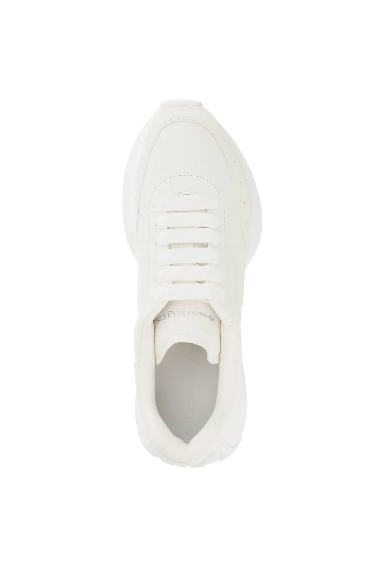 Alexander McQueen    Alexander Mcqueen Leather Sprint Runner Sneakers