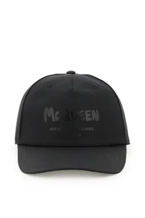 Alexander McQueen    Alexander Mcqueen 'Mcqueen Graffiti' Baseball Hat