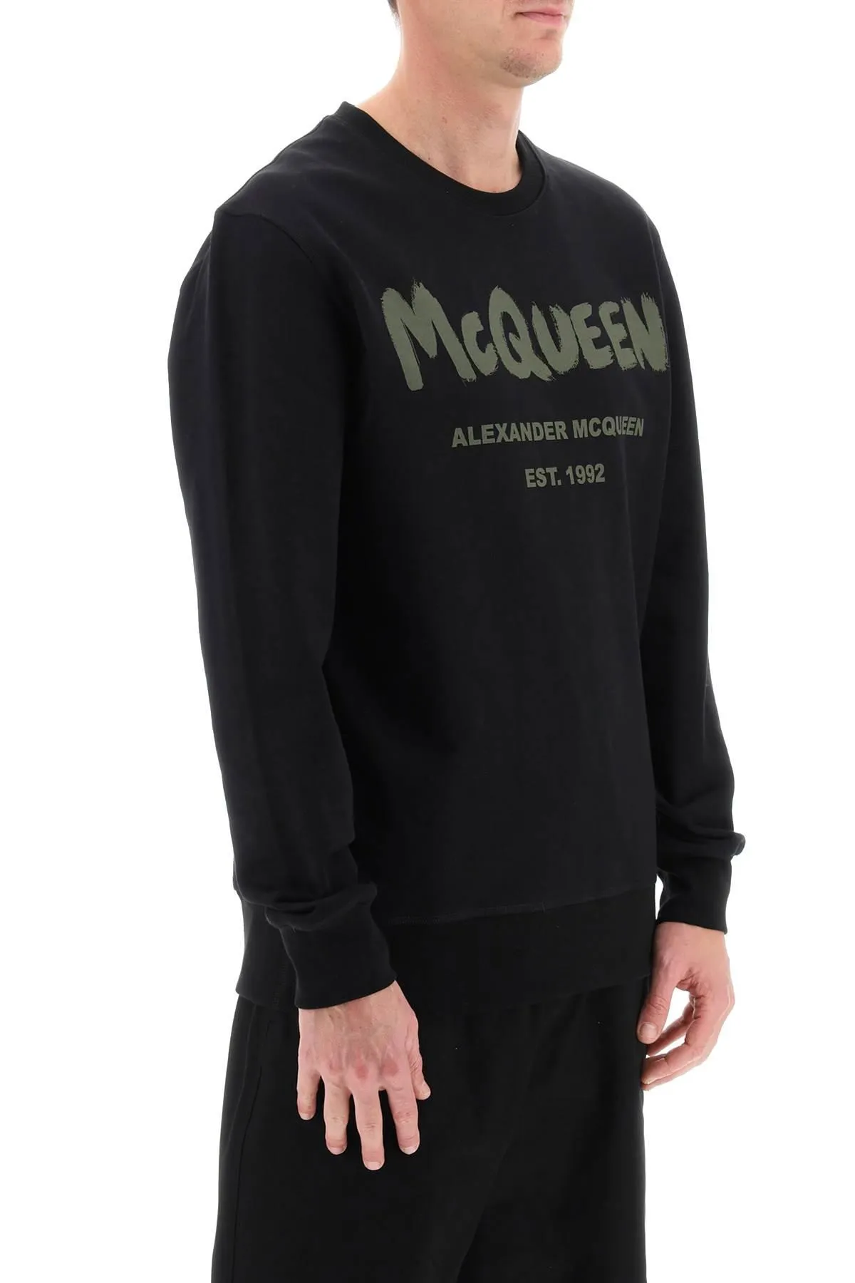 Alexander McQueen    Alexander Mcqueen Mcqueen Graffiti Sweatshirt