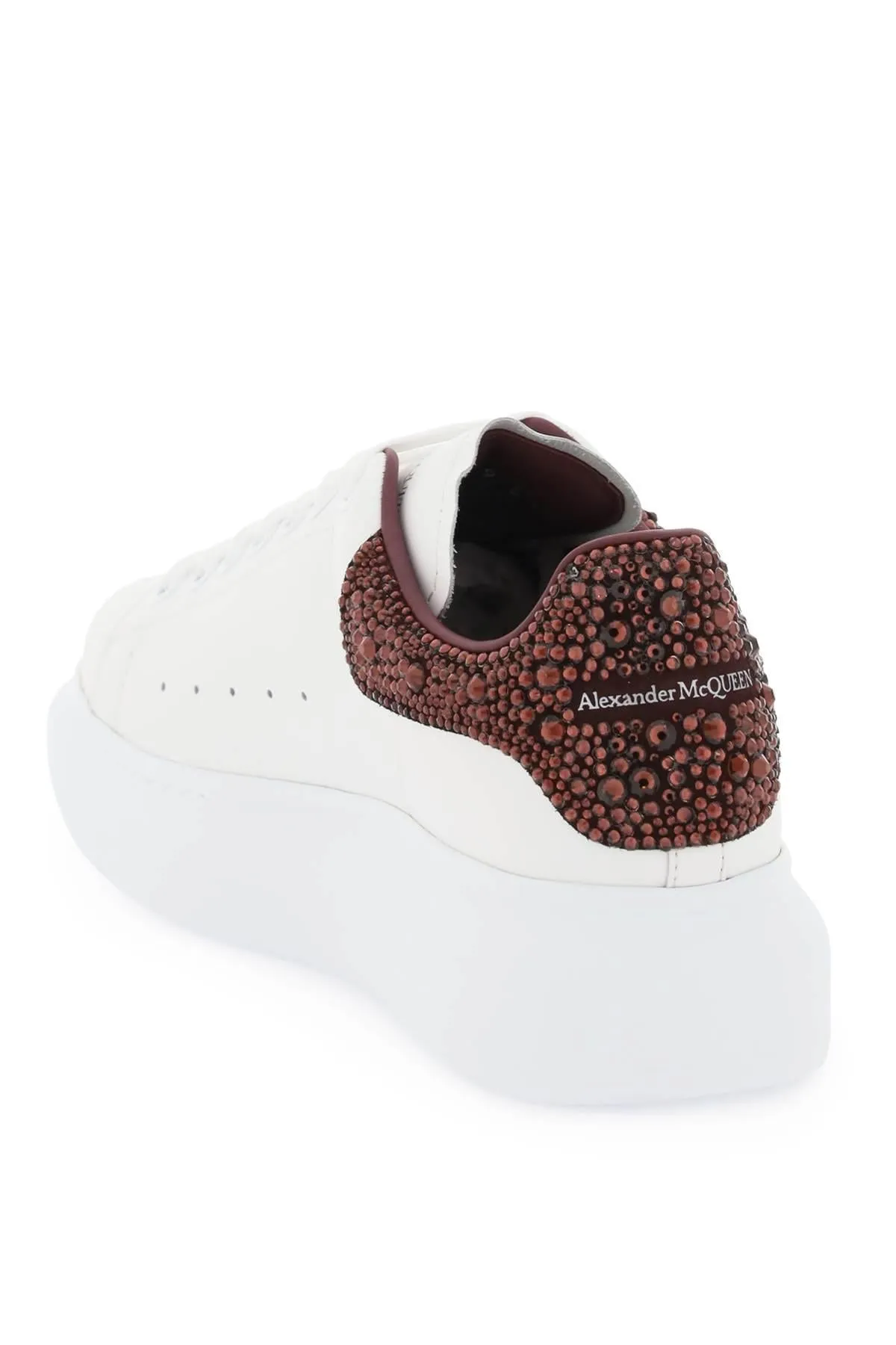 Alexander McQueen    Alexander Mcqueen 'Oversize' Sneakers With Crystals