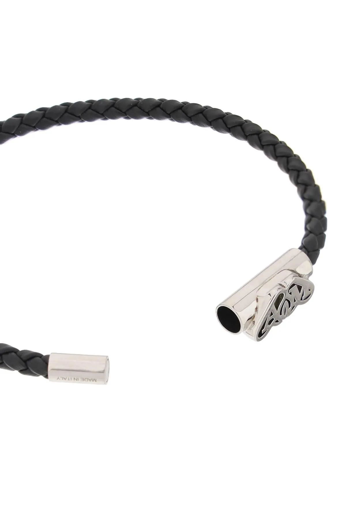 Alexander McQueen    Alexander Mcqueen Seal Leather Bracelet