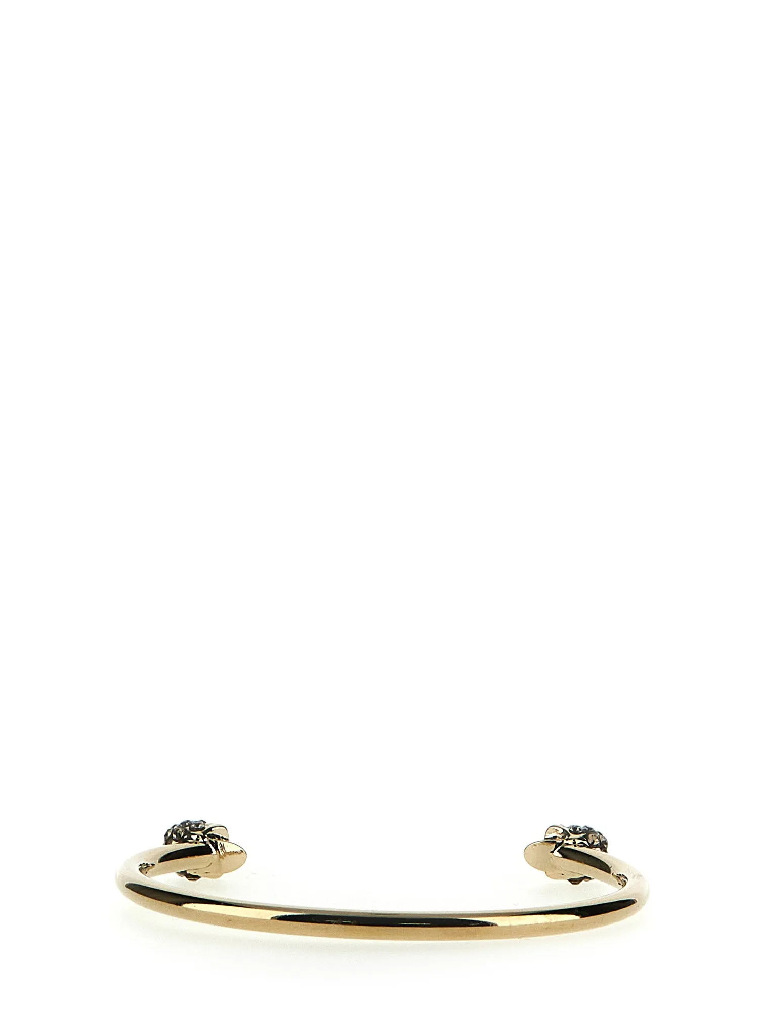 Alexander McQueen    Alexander Mcqueen 'Thin Twin Skull' Bracelet