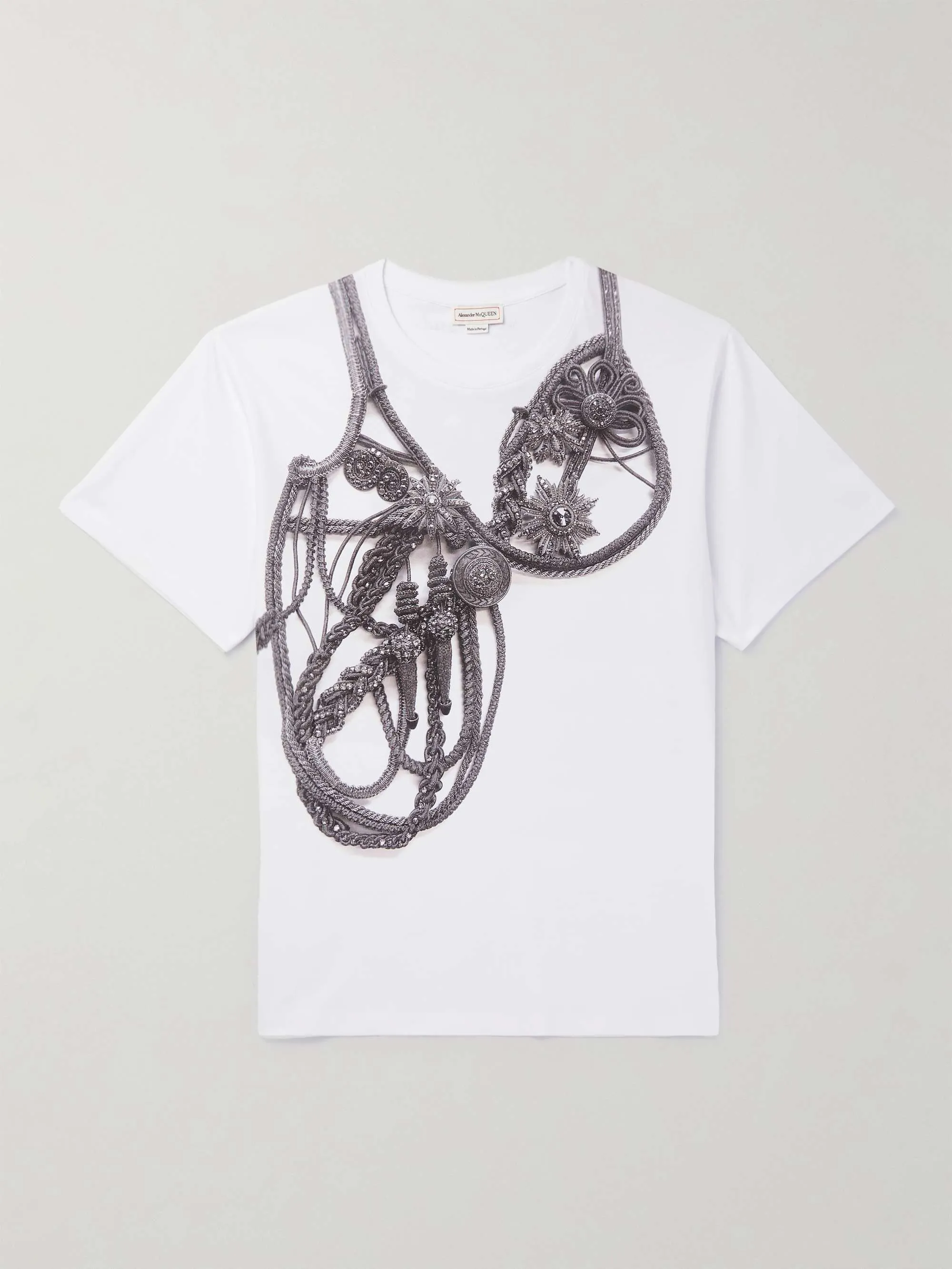 alexander mcqueen  |Cotton Short Sleeves Logo T-Shirts