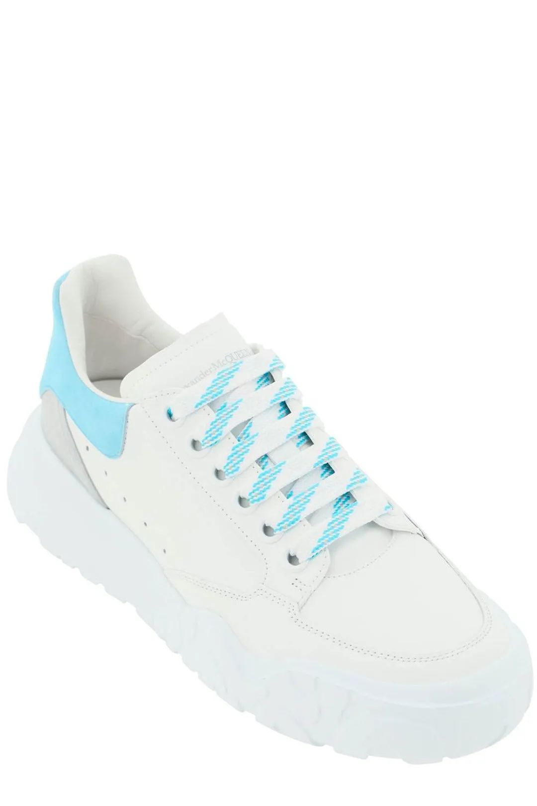 Alexander McQueen Court Trainer Lace-Up Sneakers