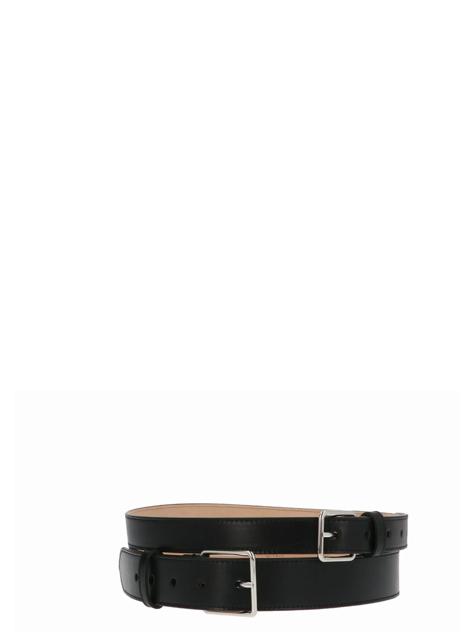 Alexander McQueen Double Buckle Belt