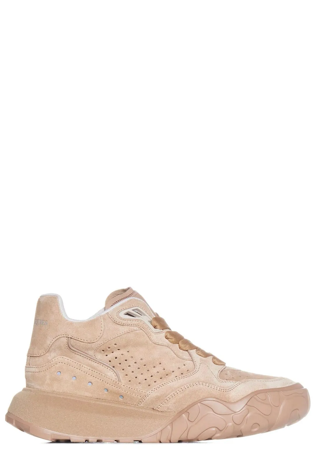 Alexander McQueen Lace-Up Court Trainer