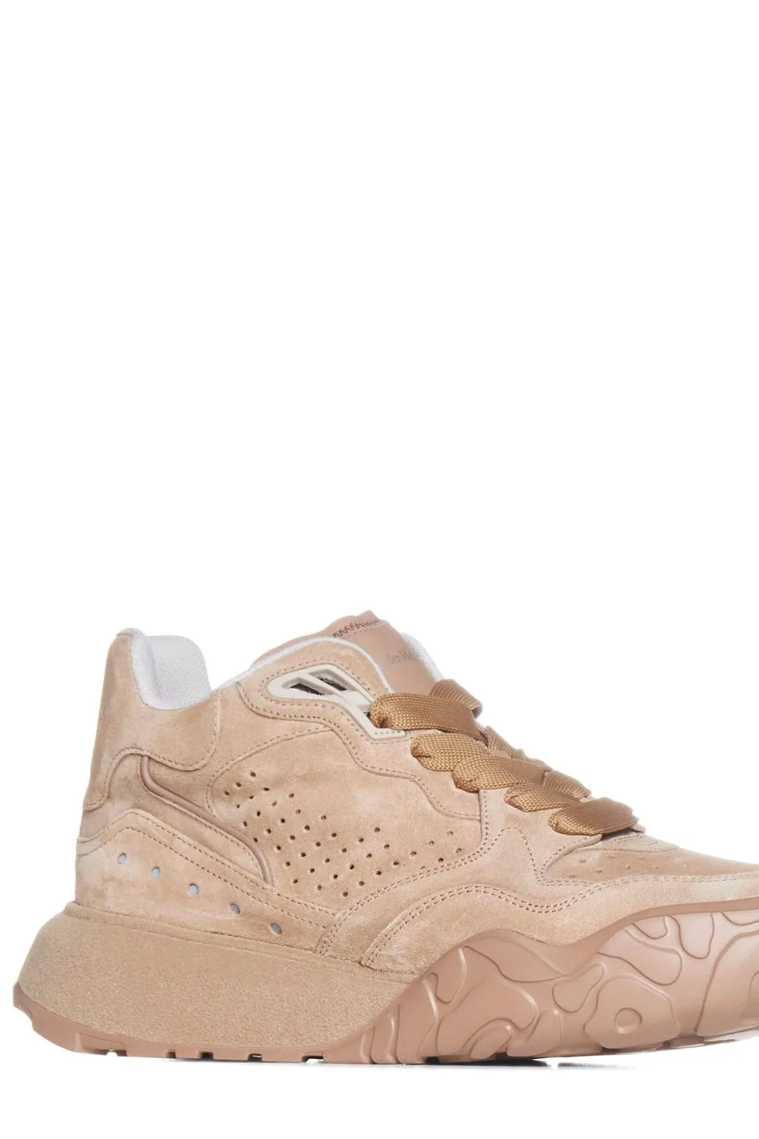 Alexander McQueen Lace-Up Court Trainer