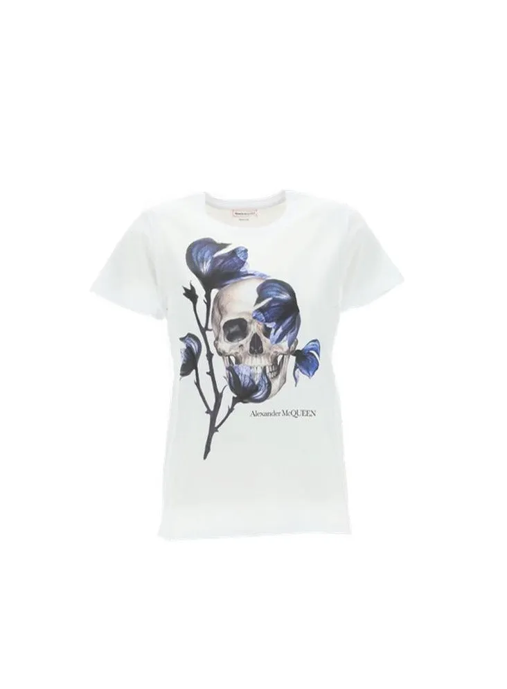 Alexander McQueen Printed Crewneck T-Shirt