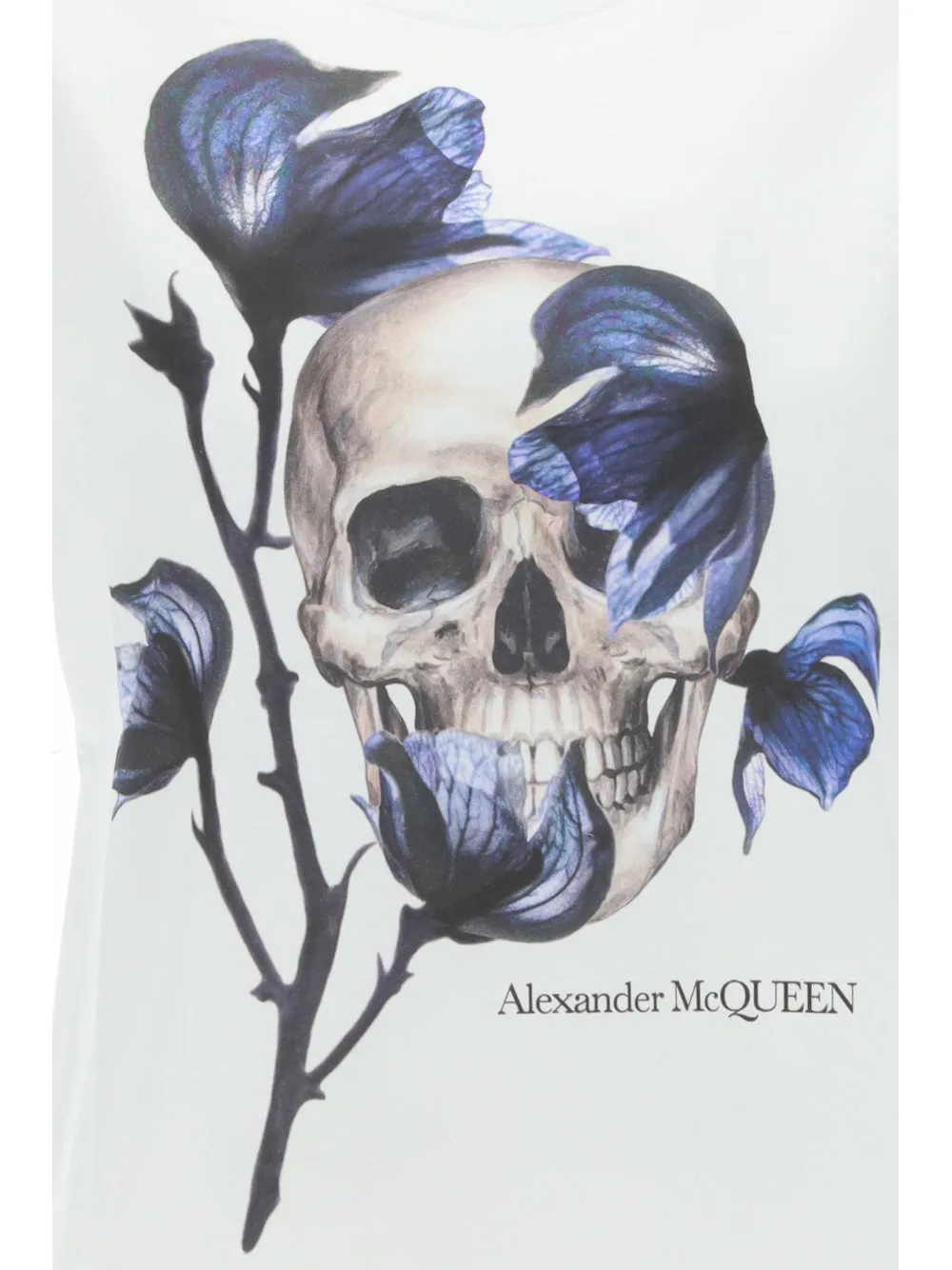 Alexander McQueen Printed Crewneck T-Shirt