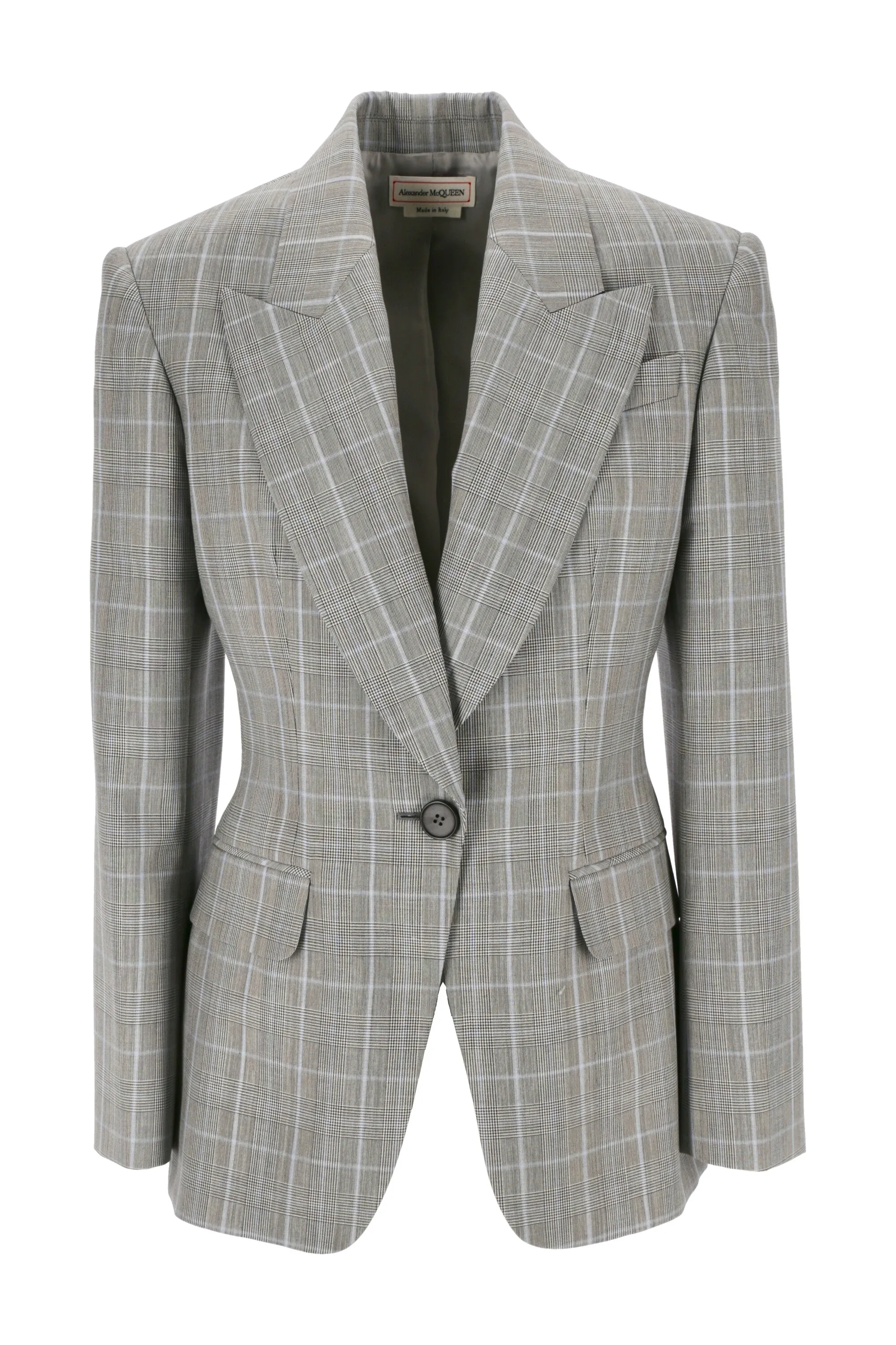 Alexander McQueen Single-Breasted Tailored Blazer