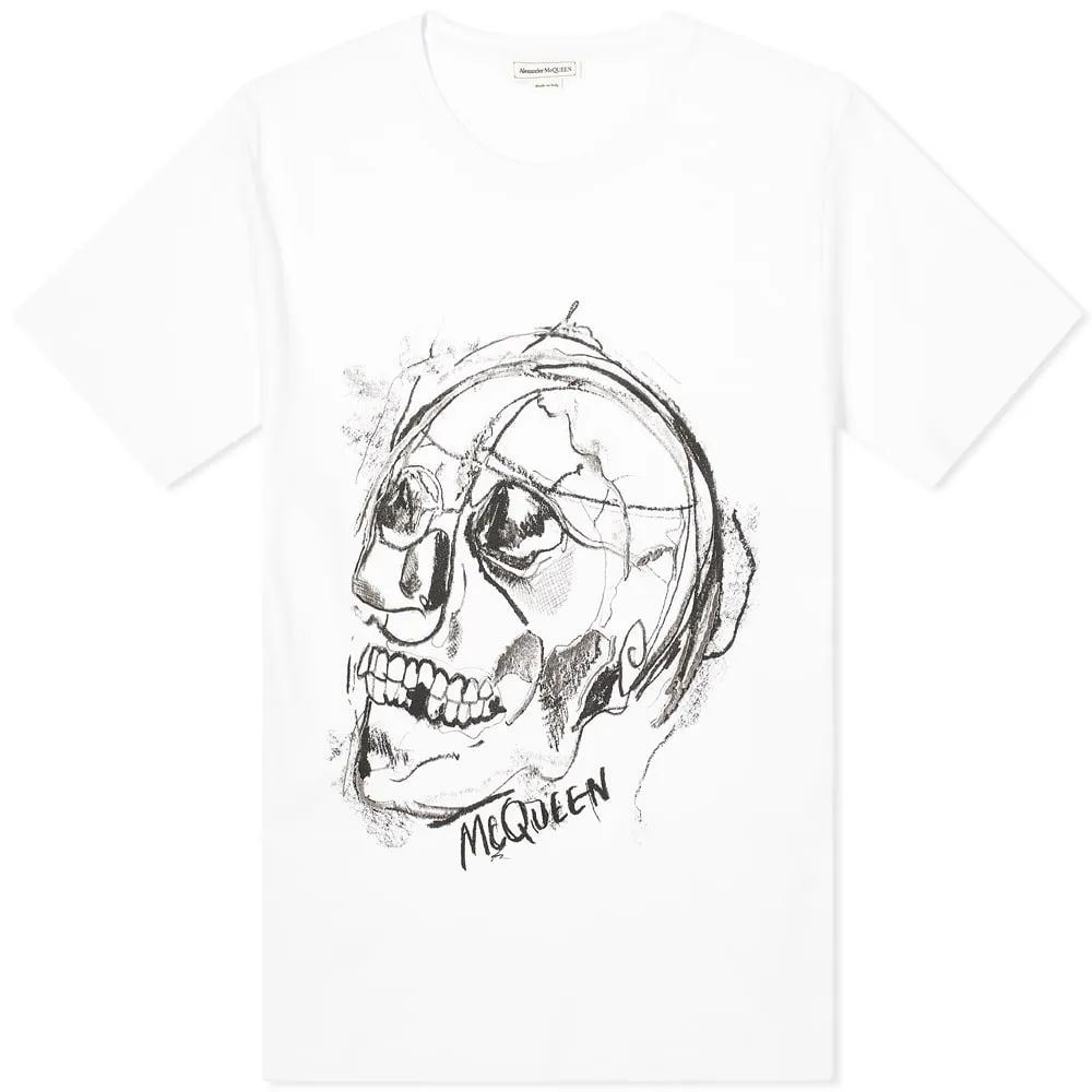 Alexander McQueen Skull TeeWhite