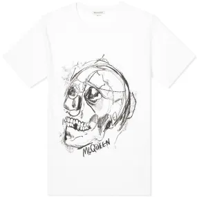 Alexander McQueen Skull TeeWhite