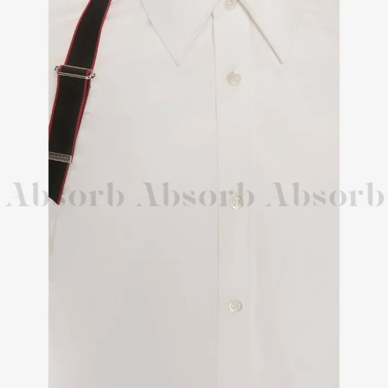 alexander mcqueen  |Street Style Long Sleeves Cotton Shirts