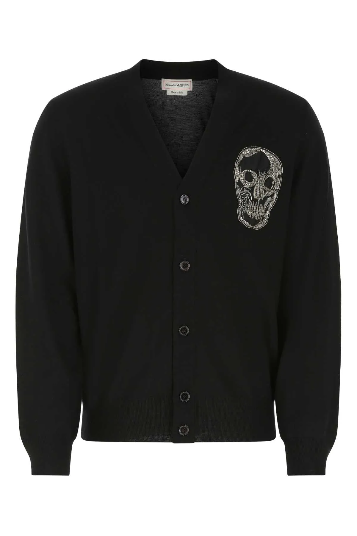 Alexander McQueen V-Neck Long-Sleeved Cardigan