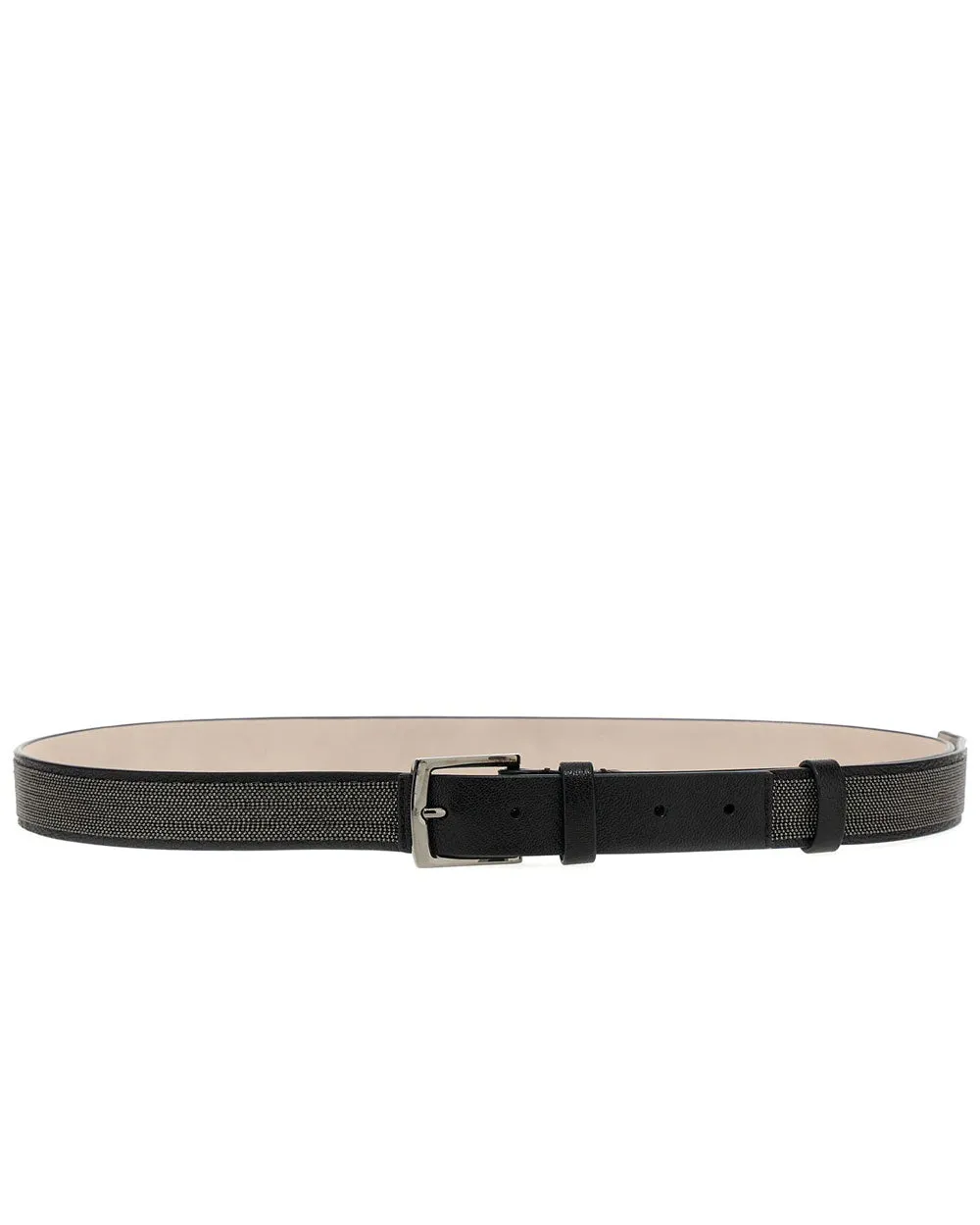 All Over Monili Belt in Black