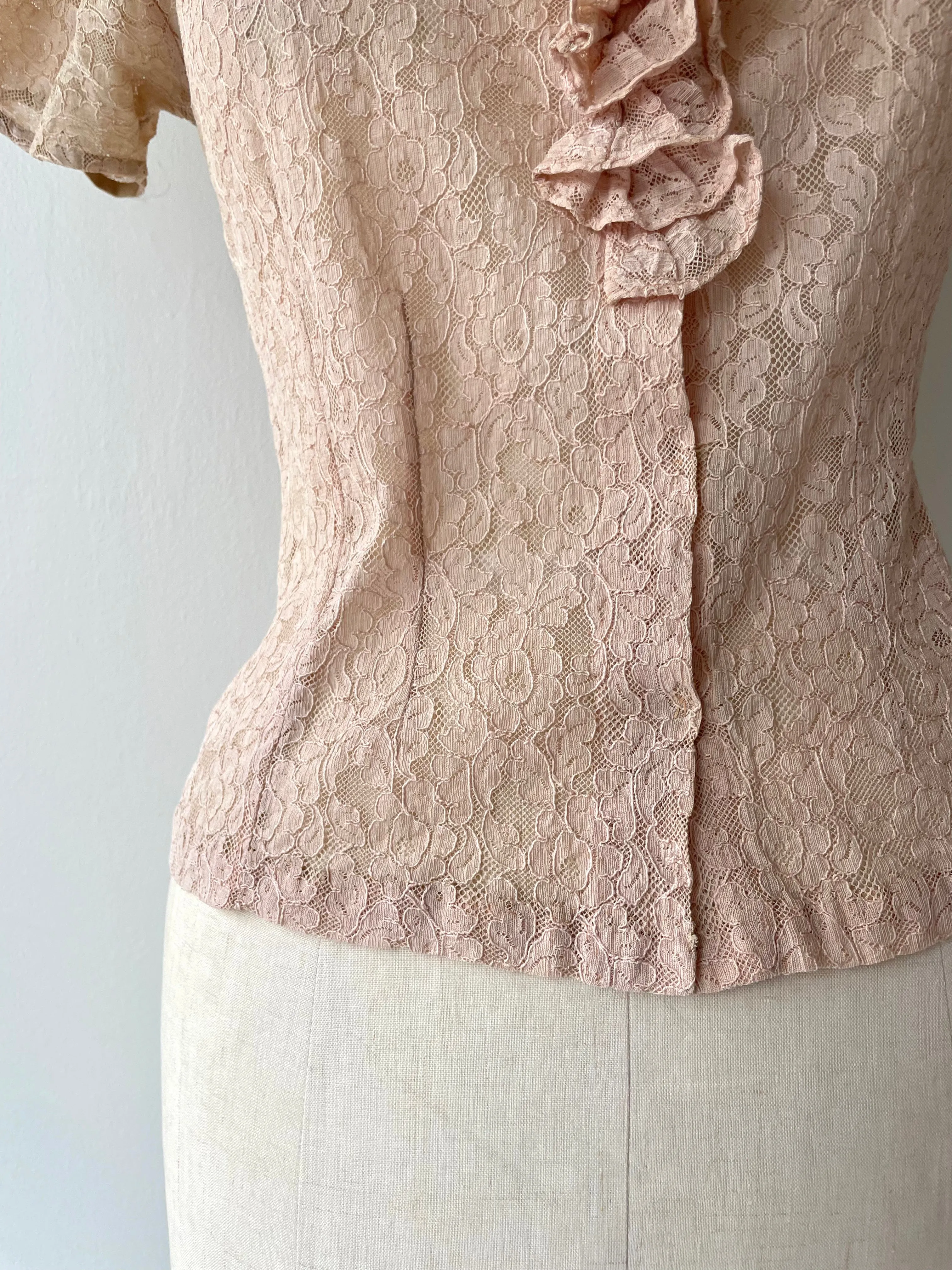 Annecy Lace Blouse | 1930s