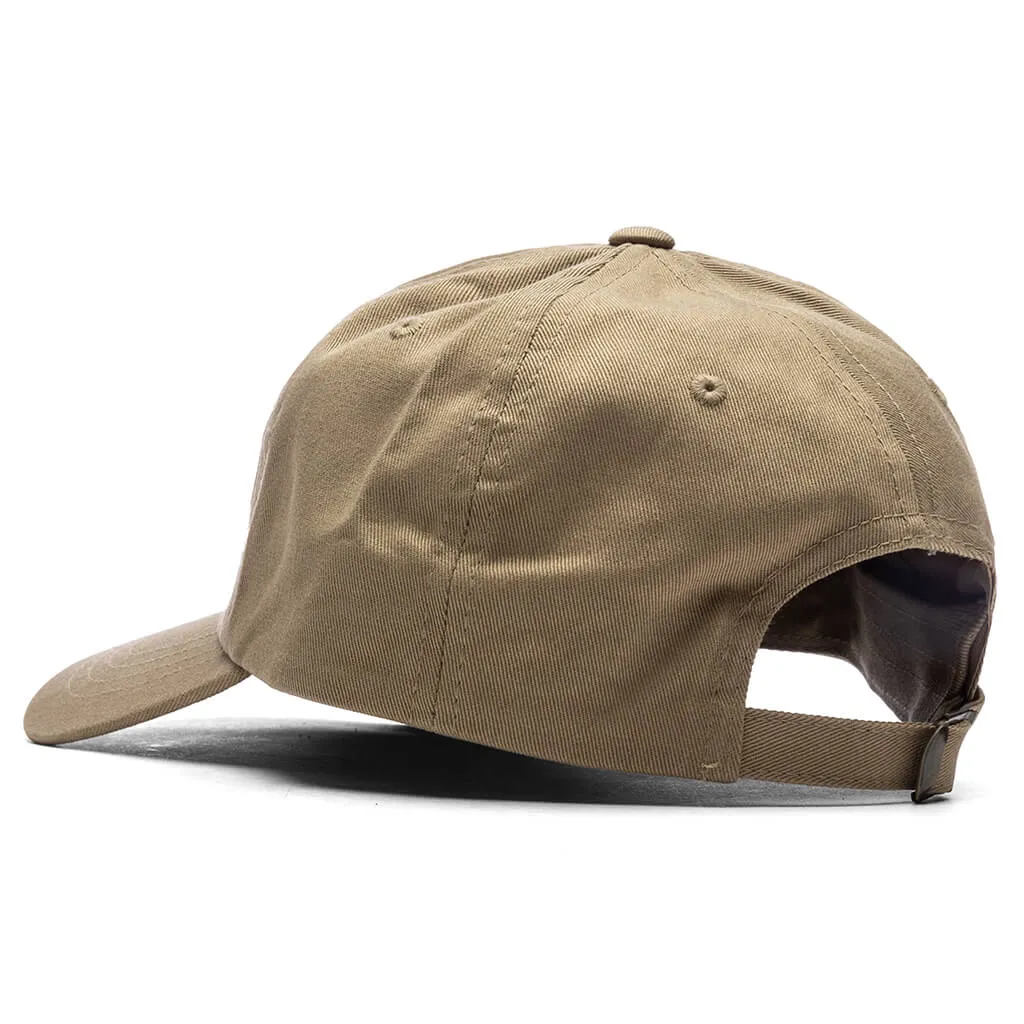 Arch Dad Hat - Khaki/Chocolate Martini