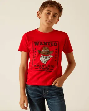 Ariat Boy's Red Ariat Kid Tee 10051429