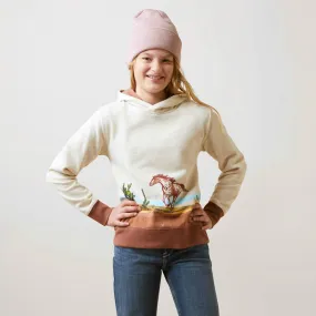 Ariat Girl's Oat Horse Hoodie