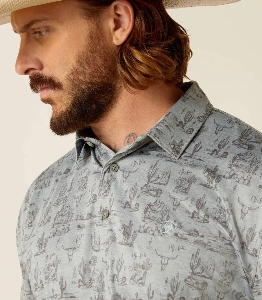 Ariat Men’s Charger 2.0 Printed Polo