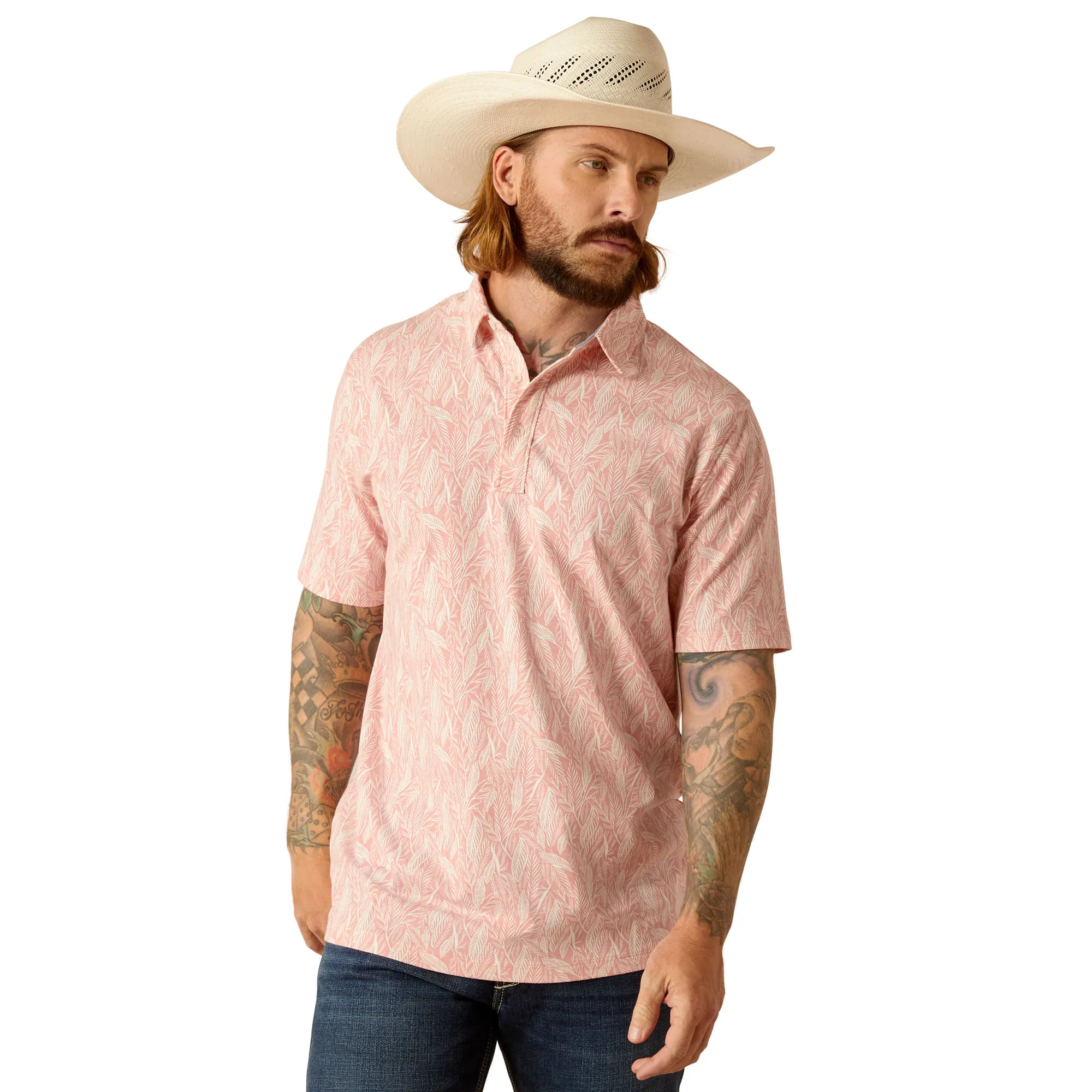 Ariat Mens Rose Retro Polo