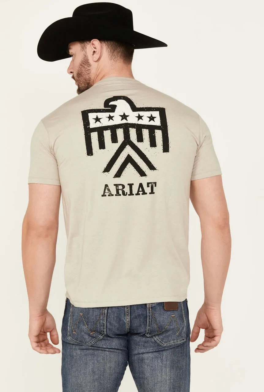 Ariat Thunderbird Tee - Khaki Heather