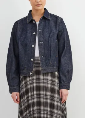 Auralee -  Twist Denim Jacket - Jacket