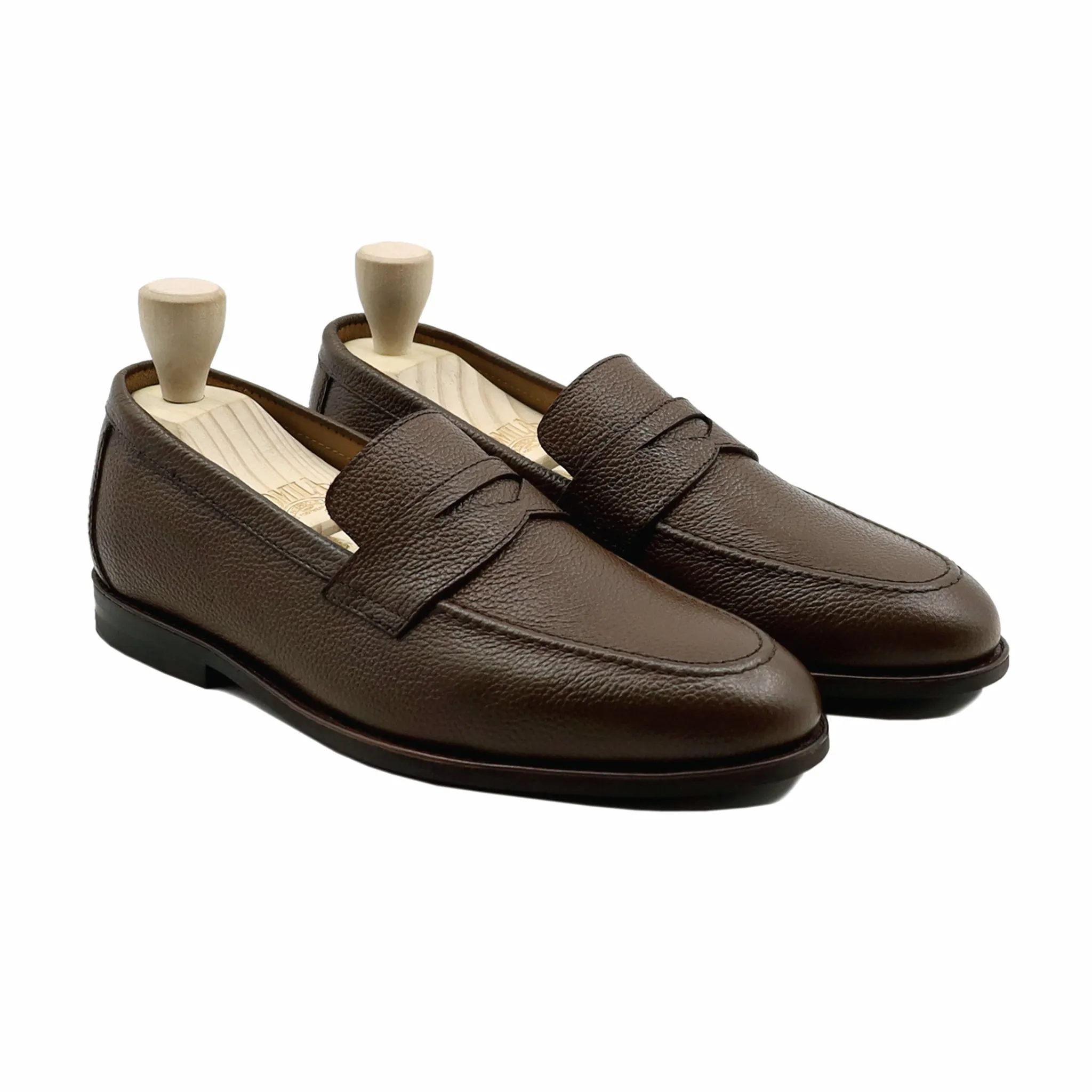 BARQ - BROWN PEBBLE GRAIN LOAFER