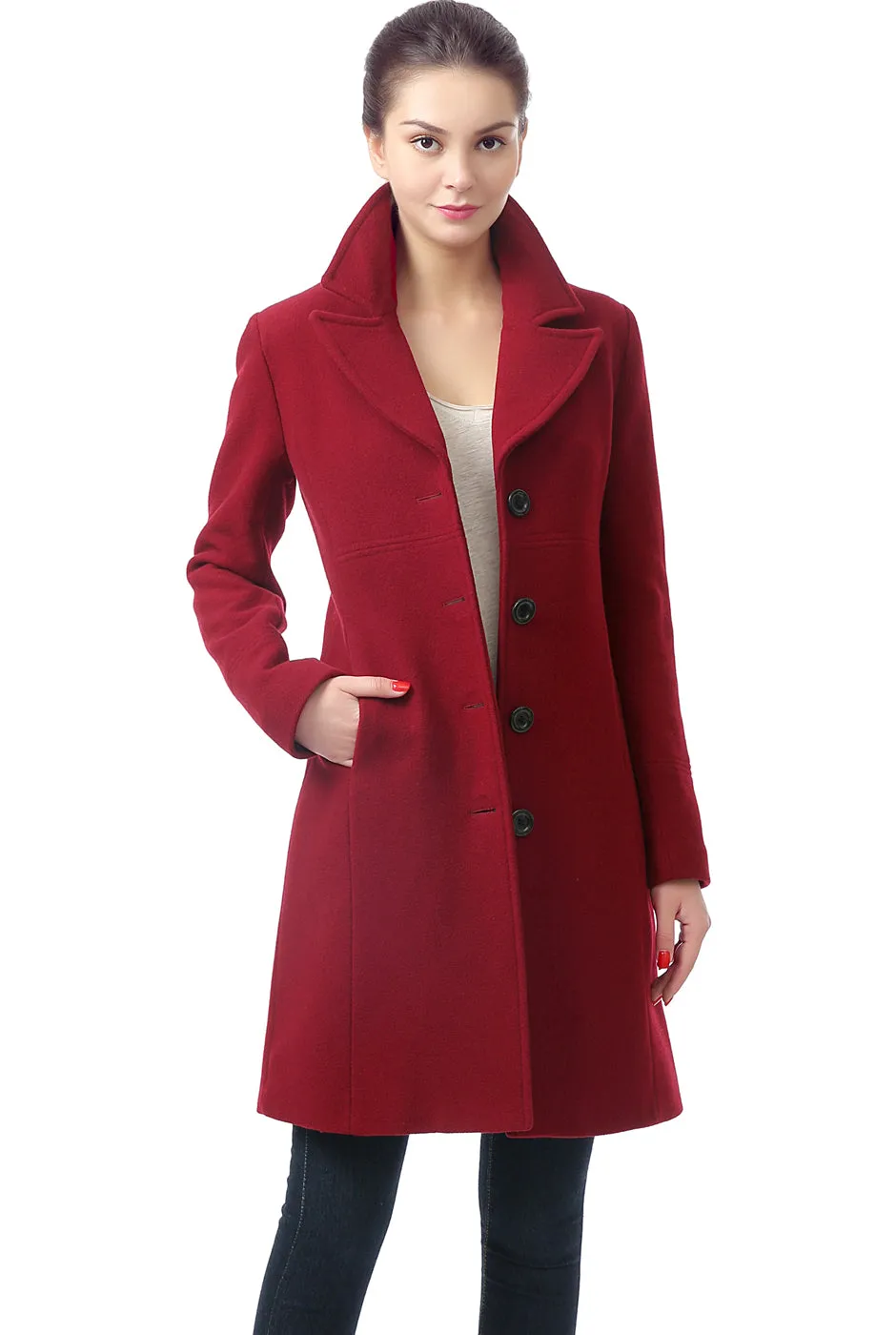 BGSD Women Joan Wool Walking Coat