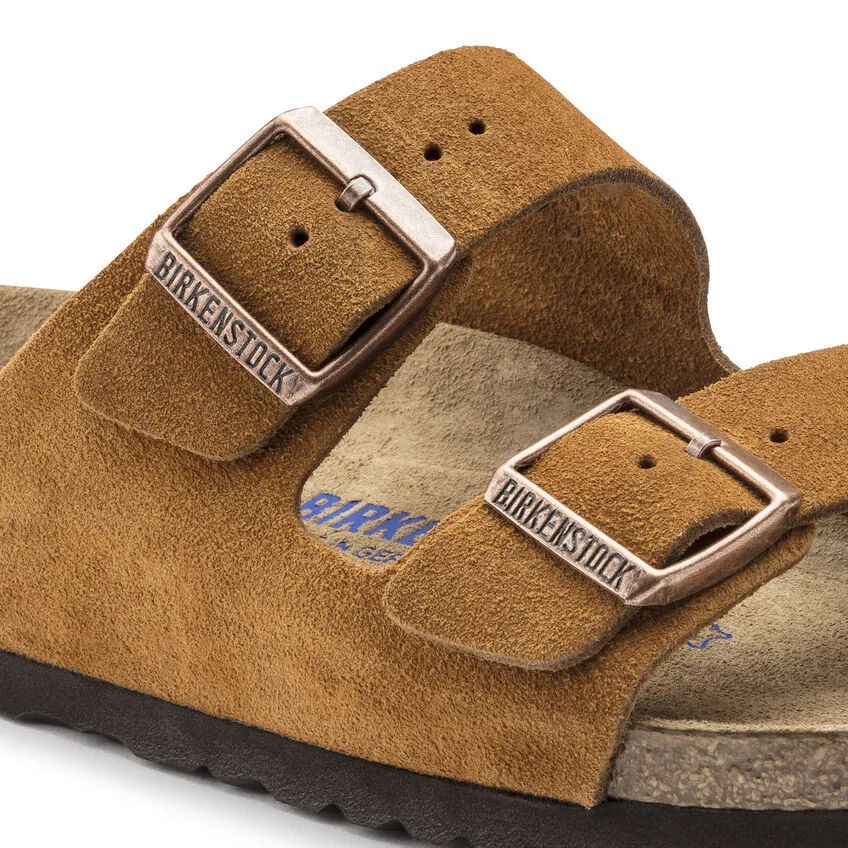 BIRKENSTOCK ARIZONA MINK SUEDE